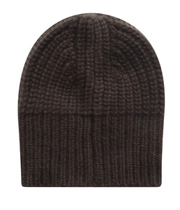 Esisto cashmere rib knit hat