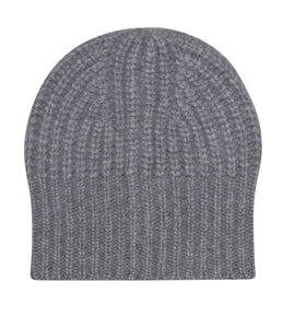 Esisto cashmere rib knit hat