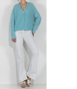 Esisto cashmere-silk cardigan V-neck