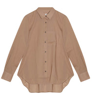 Load the image into the gallery viewer, Lareida organza cotton mix blouse Lenon
