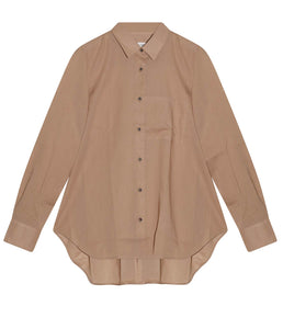 Lis Lareida Organza Baumwoll-Mix Bluse Lenon