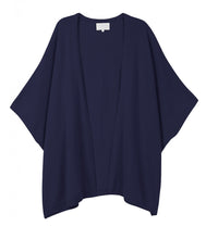 Load the image into the gallery viewer, Les tricots de Léa Cashmere Poncho Cardigan Cardigan Gwenn
