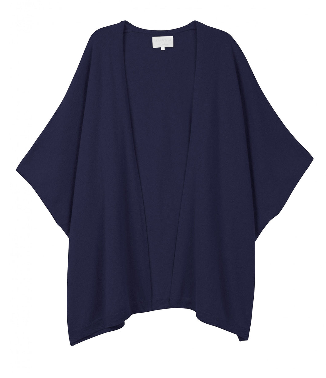 Les tricots de Léa Kaschmir Poncho Cardigan Gwenn