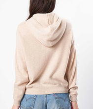 Load the image into the gallery viewer, Les tricots de Léa cashmere hooded jumper Mababey
