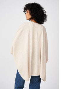 Les tricots de Léa Cashmere Poncho Cardigan Cardigan Gwenn