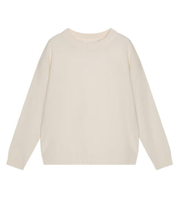 Les tricots de Léa Cashmere Pullover Mapoupette Round Neckline