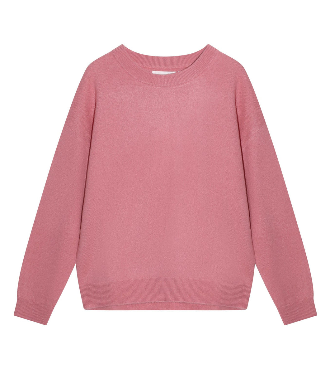 Les tricots de Léa Cashmere Pullover Mapoupette Round Neckline