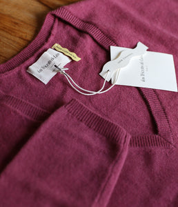 Les tricots de Léa Cashmere Sweater Monjako V-neck