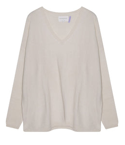 Les tricots de Léa Cashmere Sweater Monjako V-neck