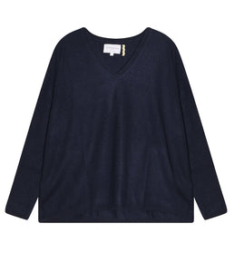 Les tricots de Léa Cashmere Sweater Monjako V-neck