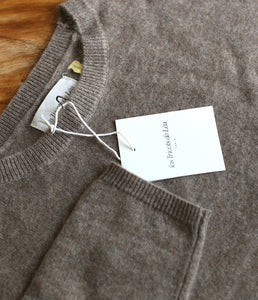 Les tricots de Léa Cashmere Pullover Mapoupette Round Neckline