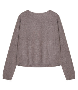 Les tricots de Léa Cashmere Pullover Mapoupette Round Neckline