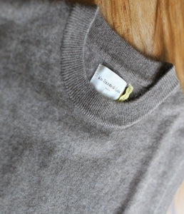 Les tricots de Léa Cashmere Pullover Mapoupette Round Neckline