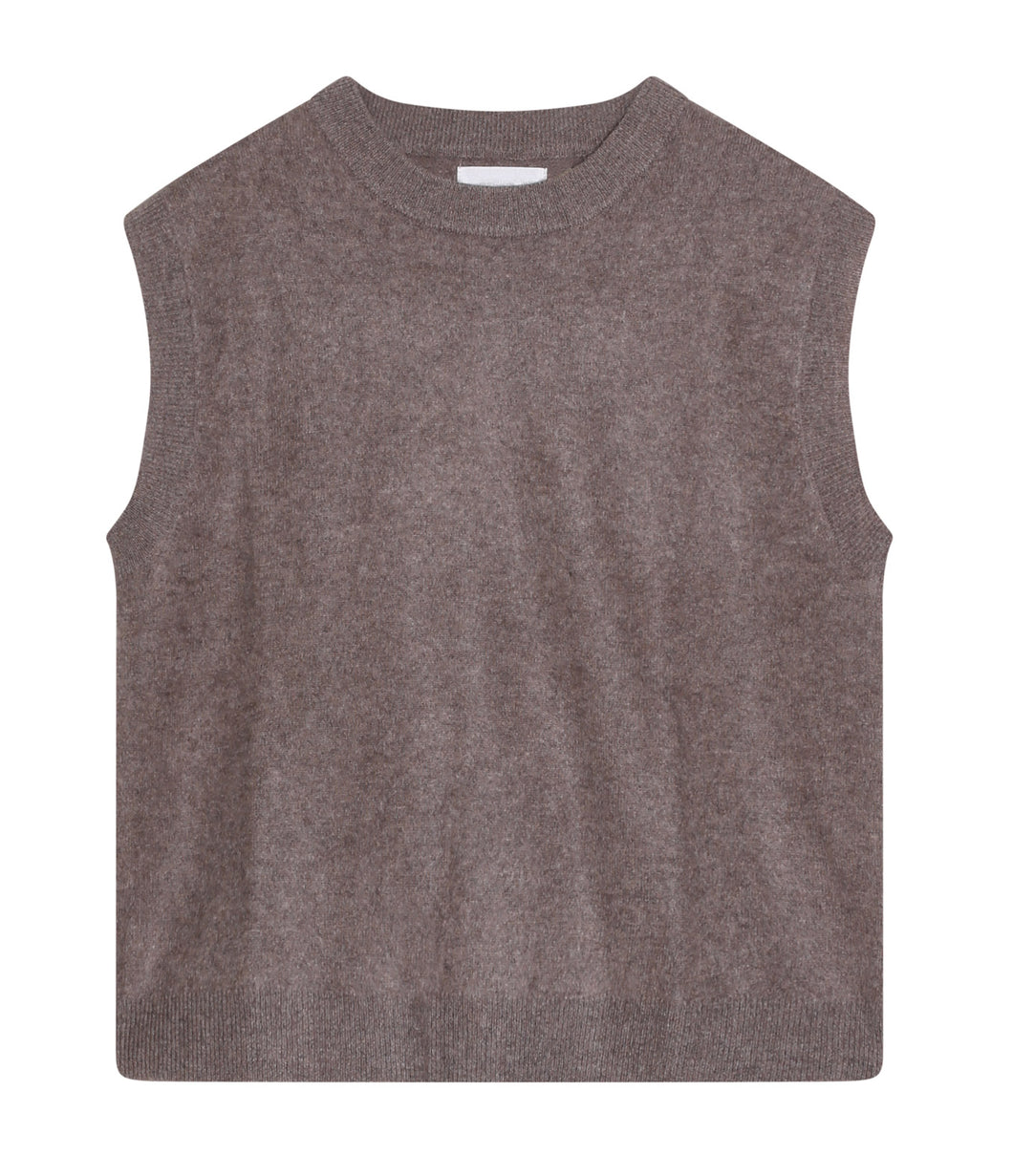 Les tricots de Léa Cashmere Pullover Mapoupette Round Neckline