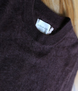 Les tricots de Léa Cashmere Pullover Mapoupette Round Neckline