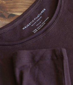 Majestic Filatures cotton-cashmere shirt round neck long sleeve