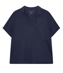 Majestic Filatures Linen Mix Polo