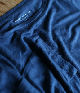 Majestic Filatures linen mix shirt boat neck