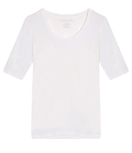 Laden Sie das Bild in den Galerie-Viewer, Majestic Filatures Viskose-Mix Shirt Rundhals Halbarm
