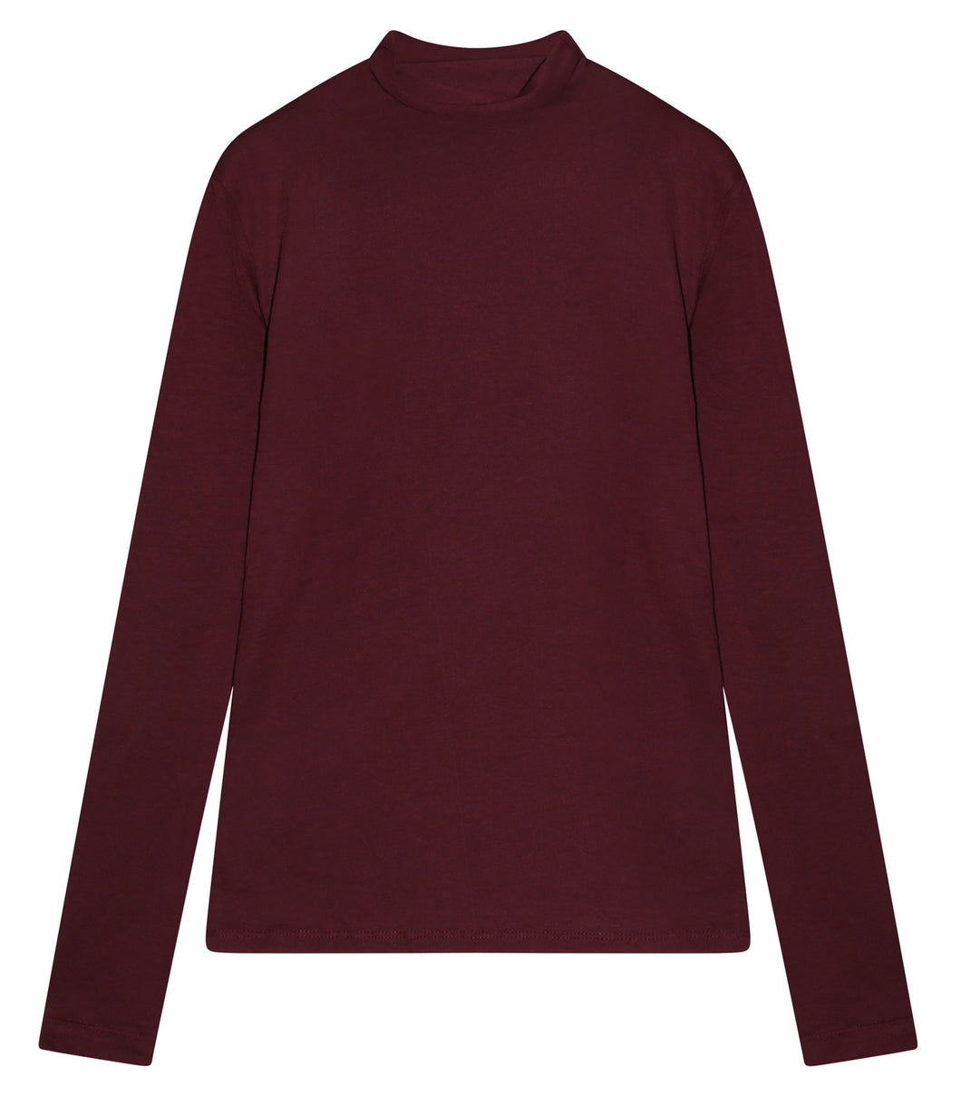 The Shirt Project Baumwoll-Modal Unterzieh Shirt Rolli Langarm