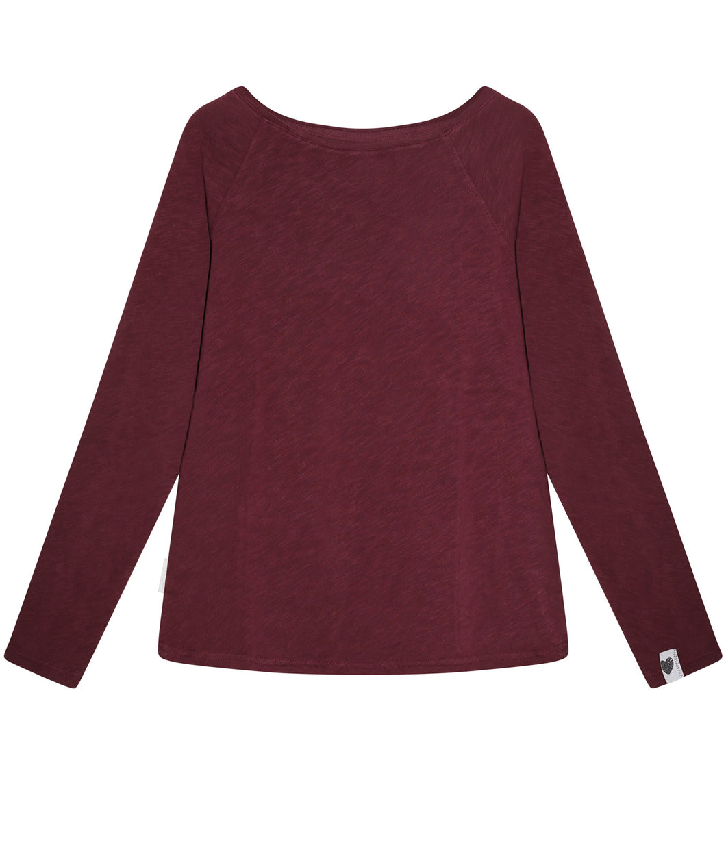 The Shirt Project Organic cotton shirt round neck long sleeve