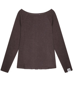 The Shirt Project Baumwoll Shirt Rundhalsausschnitt Langarm