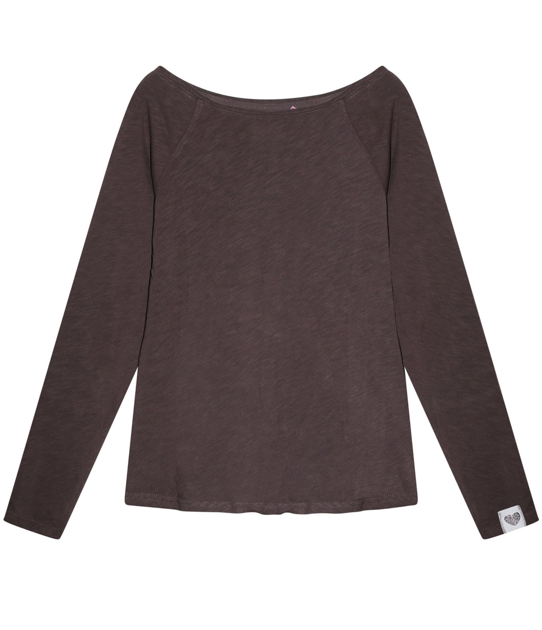 The Shirt Project Organic cotton shirt round neck long sleeve