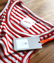 Load the image into the gallery viewer, The Shirt Project Bio-Baumwoll-Mix Top Rippe
