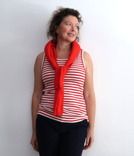 Load the image into the gallery viewer, The Shirt Project Bio-Baumwoll-Mix Top Rippe
