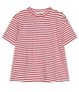 The Shirt Project Bio-Baumwolle Shirt Rundhals Knöpfe