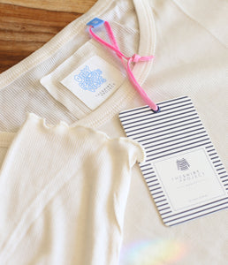 The Shirt Project Lyocell-Baumwoll-Mix Rippen Shirt Rundhalsausschnitt Langarm