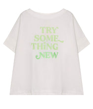 Load the image into the gallery viewer, The Shirt Project Organic Baumwoll Oversize Shirt U-Boot Ausschnitt Halbarm
