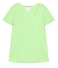 Laden Sie das Bild in den Galerie-Viewer, The Shirt Project Organic Baumwoll Shirt V-Ausschnitt Kurzarm
