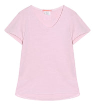 Laden Sie das Bild in den Galerie-Viewer, The Shirt Project Organic Baumwoll Shirt V-Ausschnitt Kurzarm
