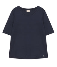 Load the image into the gallery viewer, The Shirt Project Organic cotton-modal-mix shirt round neck half-sleeve
