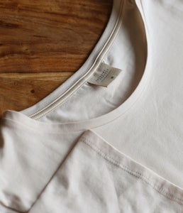 The Shirt Project Organic Baumwolle-Modal-Mix Shirt Rundhalsausschnitt Halbarm