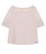 Load the image into the gallery viewer, The Shirt Project Organic cotton-modal-mix shirt round neck half-sleeve

