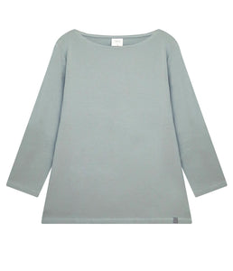 The Shirt Project Organic cotton-modal-mix shirt boat neck 3/4 sleeve
