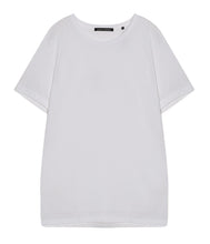 Load the image into the gallery viewer, Trusted Handwork men&#39;s cotton shirt Washington round neck short sleeve
