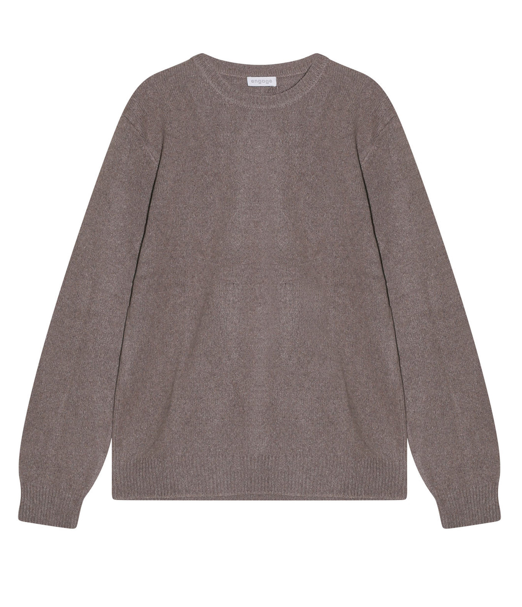 engage Mens Cashmere Recycled Crew Neck Sweater
