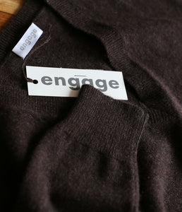 engage Kaschmir Pullover V-Ausschnitt