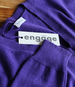 engage Kaschmir Pullover V-Ausschnitt