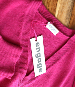 engage cashmere jumper V-neck