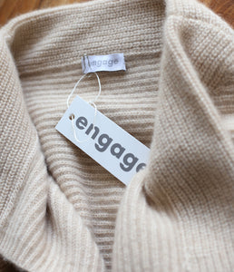 Eng Cashmere Open Poncho Jacket