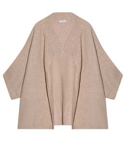 Eng Cashmere Open Poncho Jacket