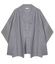 Load the image into the gallery viewer, Eng Cashmere Open Poncho Jacket
