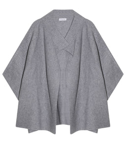 Eng Cashmere Open Poncho Jacket