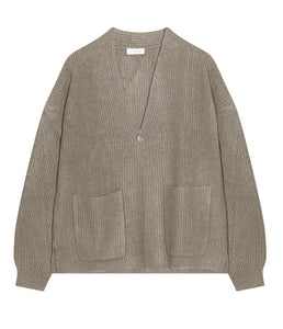 engage recycled Kaschmir Strickjacke Strukturstrick