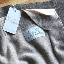 Load the image into the gallery viewer, pet cashmere cashmere-wool mix blanket
