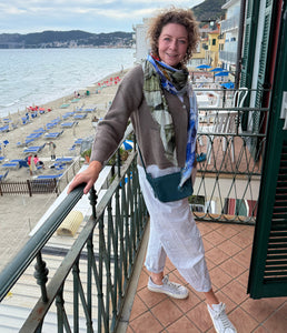 engage recycled Kaschmir Strickjacke Strukturstrick
